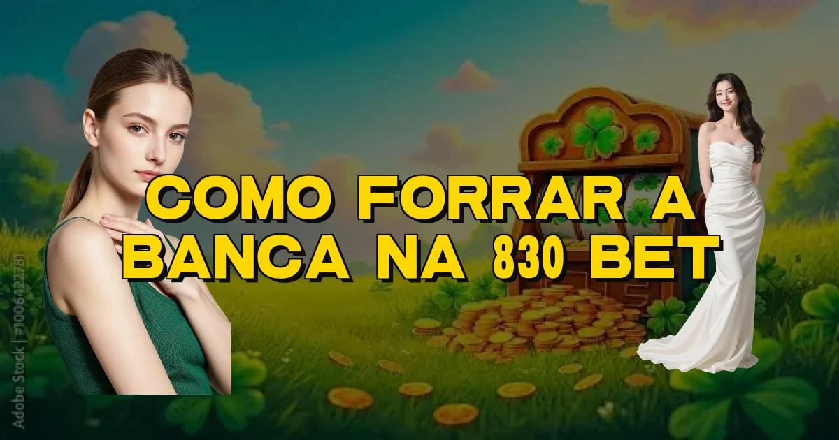 Como Forrar A Banca Na 830 Bet Oficial
