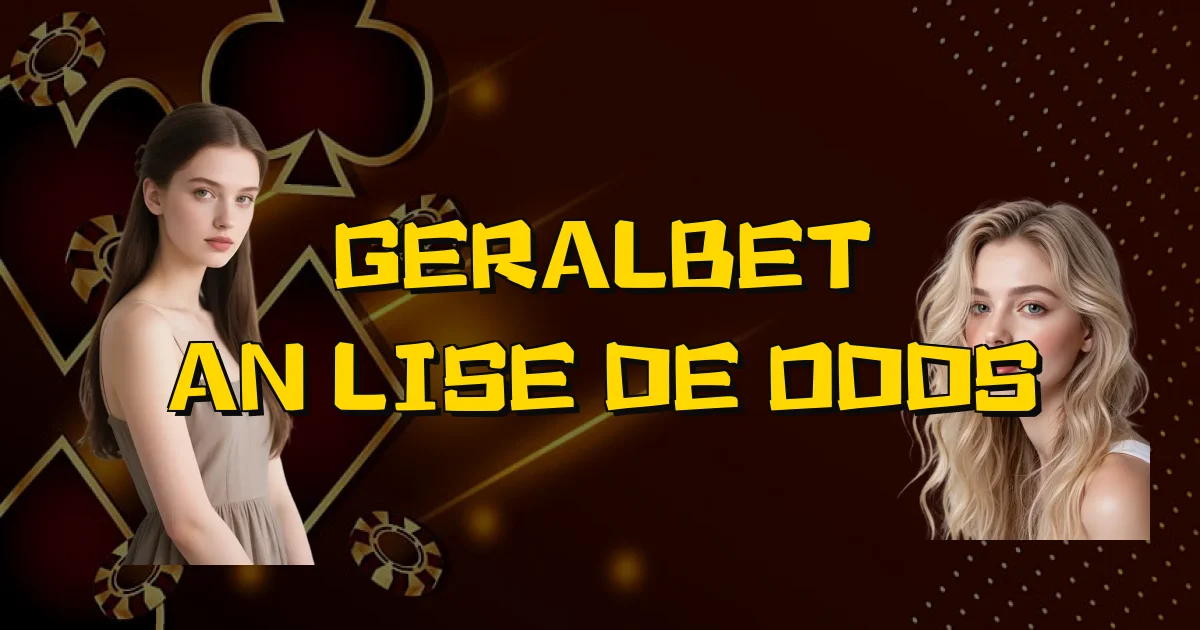 Geralbet Análise De Odds Oficial