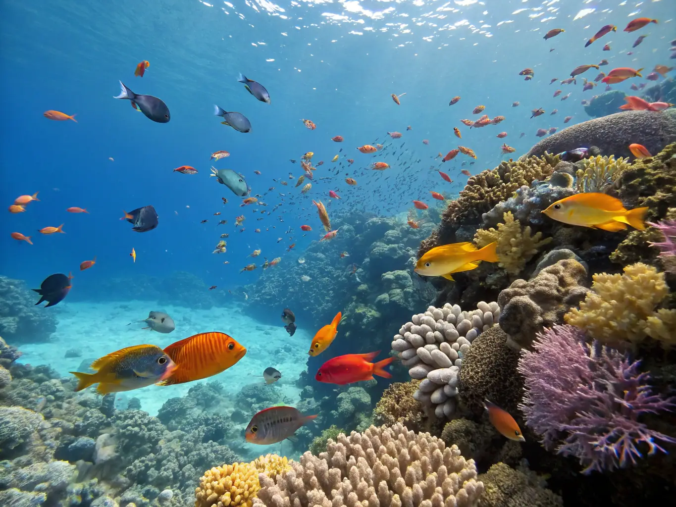 An underwater scene with colorful fish and engaging graphics, representing the fishing games available on the JLPH platform.